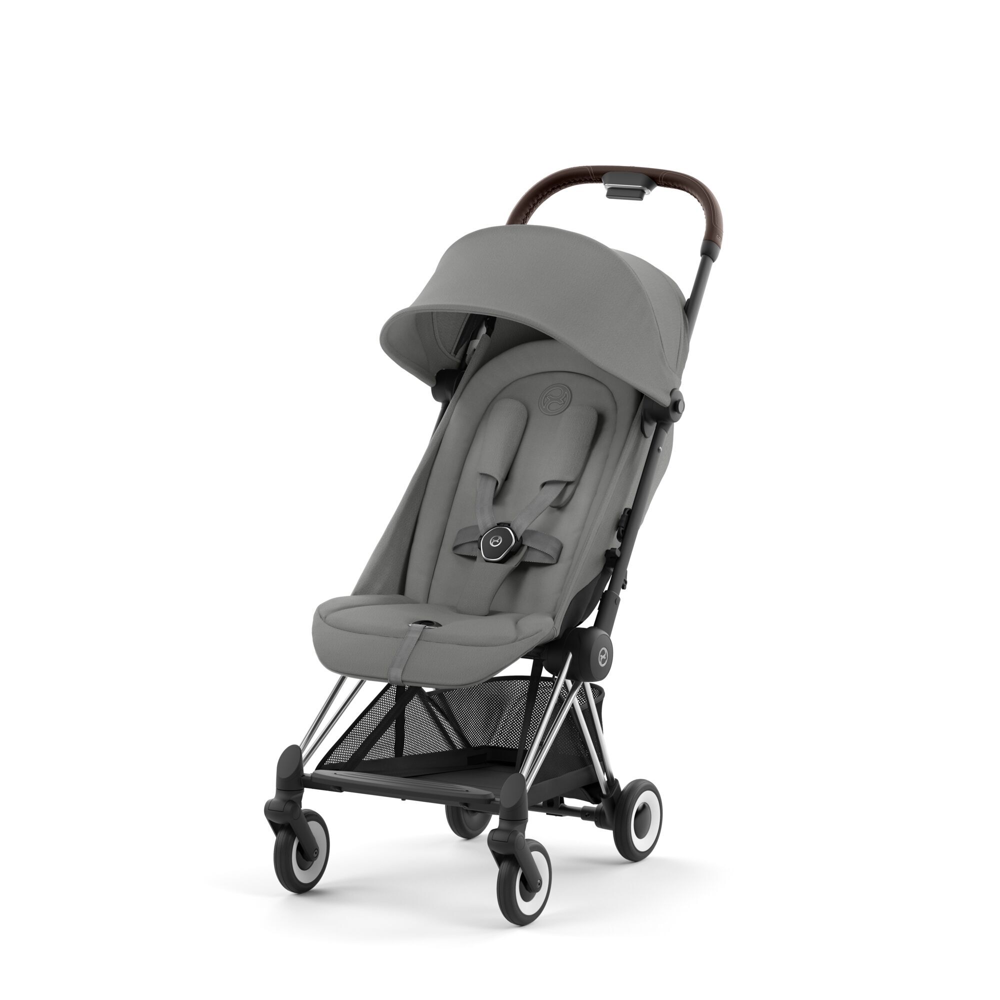 Cybex Carucior ultracompact Coya Chrome Brown, Mirage Grey