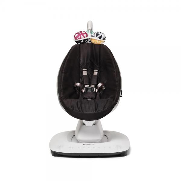 Fotoliu balansoar bebelusi 4MOMS MamaRoo 5.0, Classic Grey