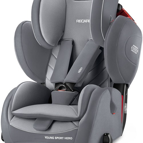 Scaun auto YOUNG SPORT HERO Aluminium Grey