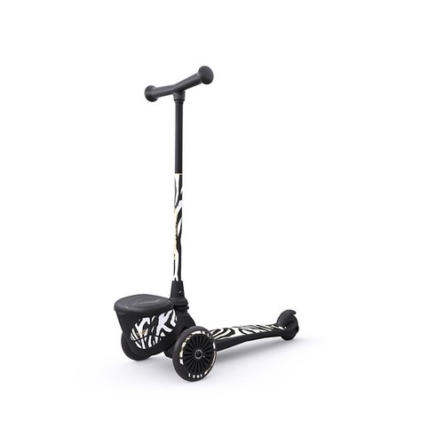 Trotineta Scoot&Ride HighwayKick 2 Lifestyle Pliabila, 2 ani +, Zebra