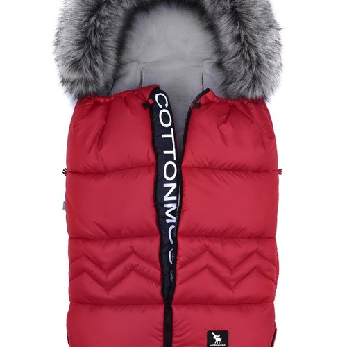 Sac de iarna pentru carucior 0-36 luni Noorth Cottonmoose - Rosu