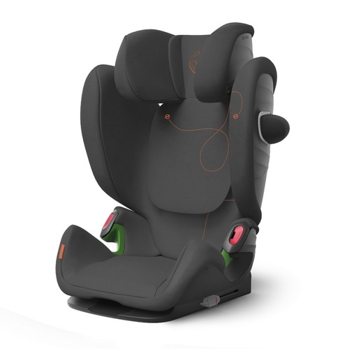 Scaun auto cu isofix Cybex Solution G i-Size, Lava Grey dark grey (15-36 kg) Grupa II/III
