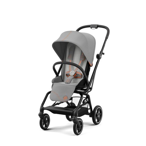 Carucior rotativ 360 pentru nou nascut Cybex Eezy S Twist Plus 2 Lava Grey