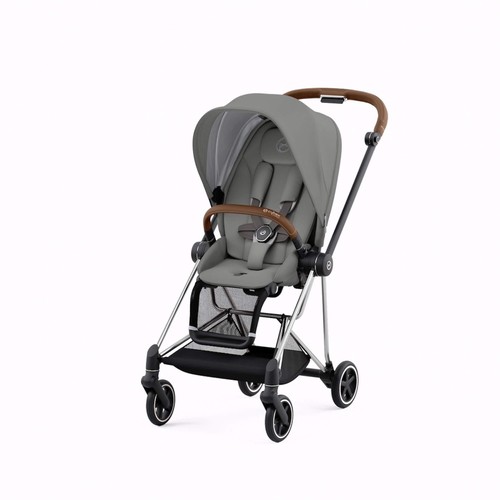 Коляска Cybex Mios шасси Chrome Brown, Pearl Grey