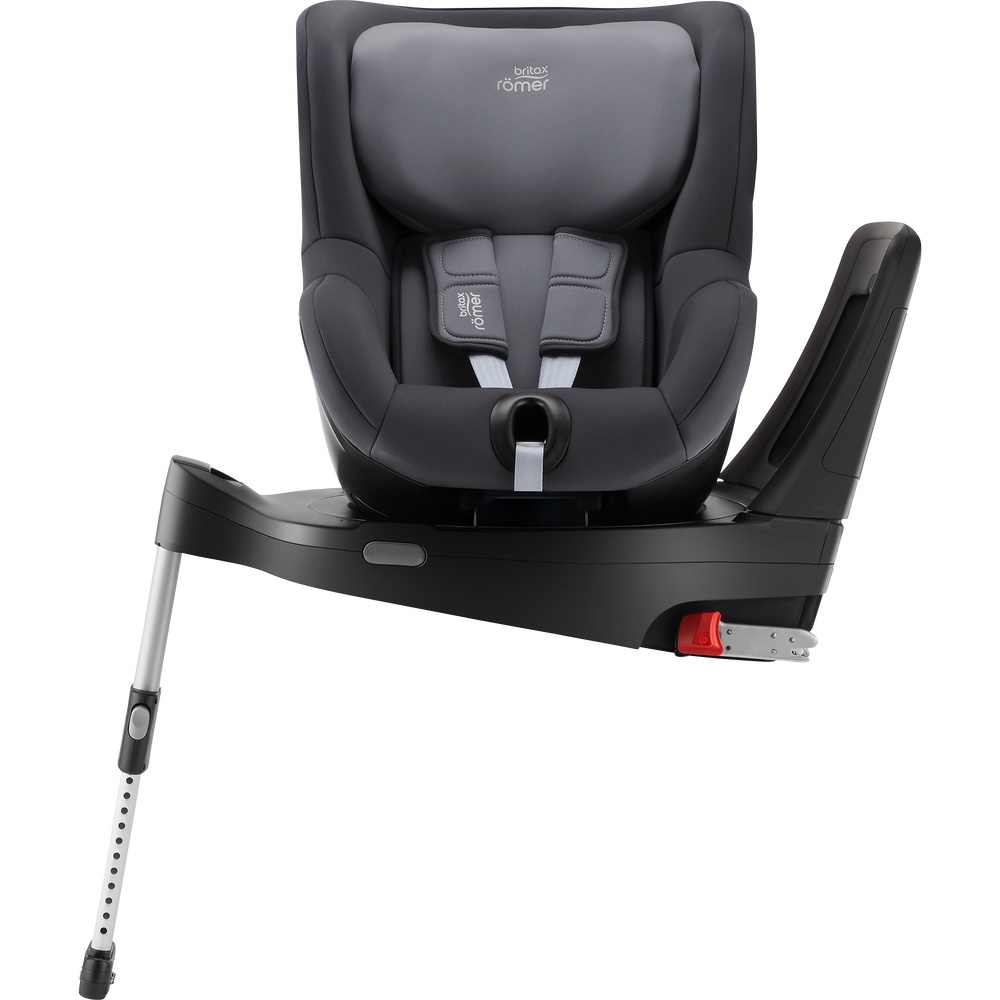 Scaun auto rotativ pentru copii Britax Römer DUALFIX 3 i-Size, cu baza inclusă, 3 luni-4 ani, Midnight Grey 18 kg,