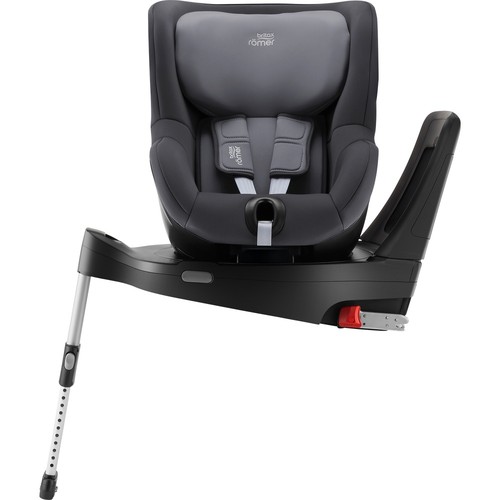 Scaun auto rotativ pentru copii Britax Römer DUALFIX 3 i-Size, cu baza inclusă, 3 luni-4 ani, Midnight Grey 18 kg,