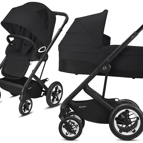 Carucior copii 2 in 1 Cybex Talos S Lux Deep Black