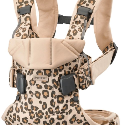 Marsupiu anatomic BabyBjorn One Beige/Leopard