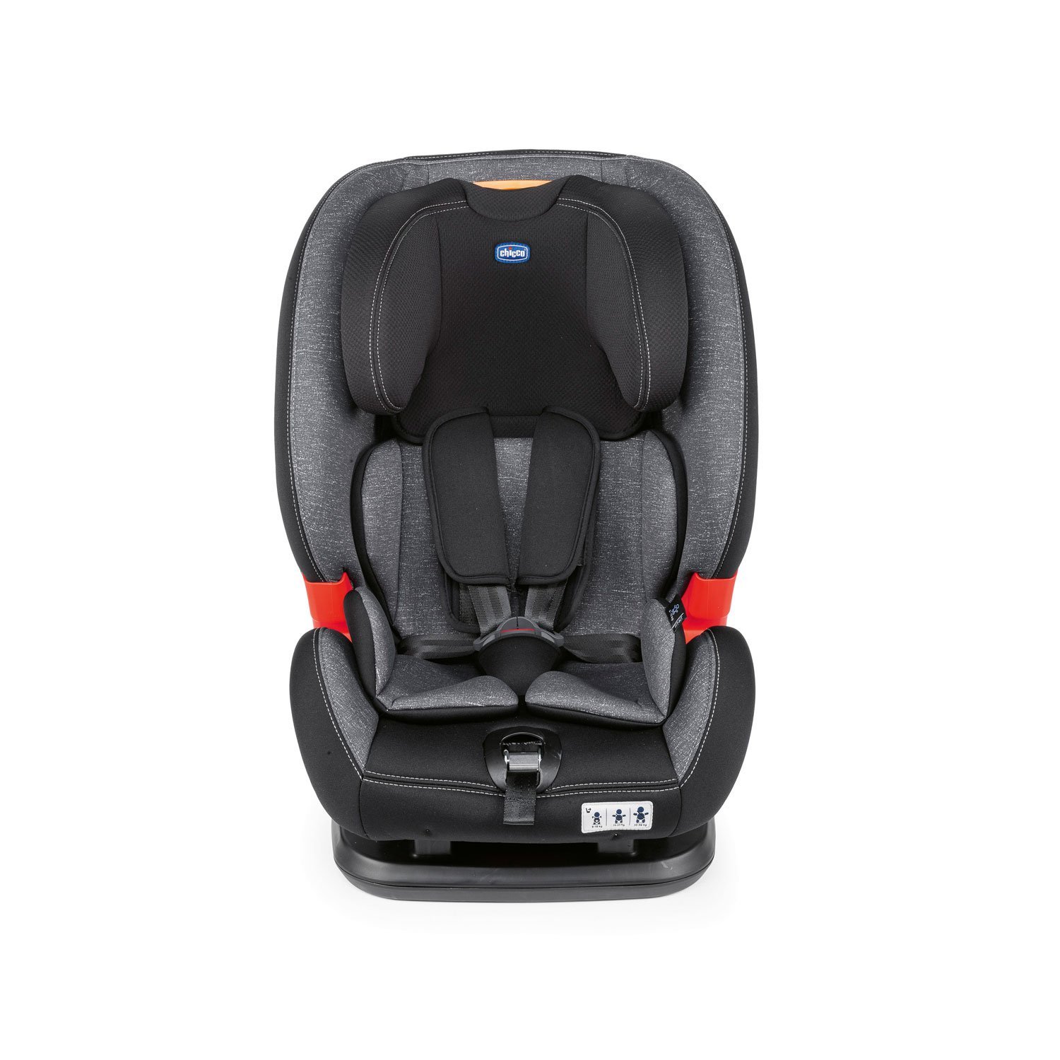 Chicco Scaun auto cu Isofix Akita Fix,Ombra (Gri), 76-150 cm