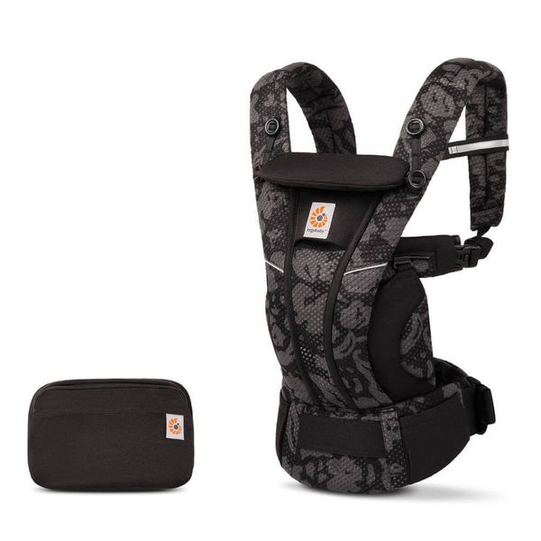 MARSUPIU BEBE ERGOBABY OMNI BREEZE, 0 - 4 ANI, Onyx Blooms
