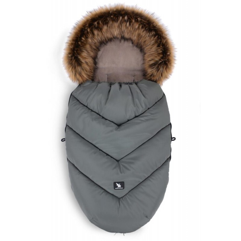 Sac de iarna pentru carucior 0-36 luni Moose Cottonmoose - Jungle Green