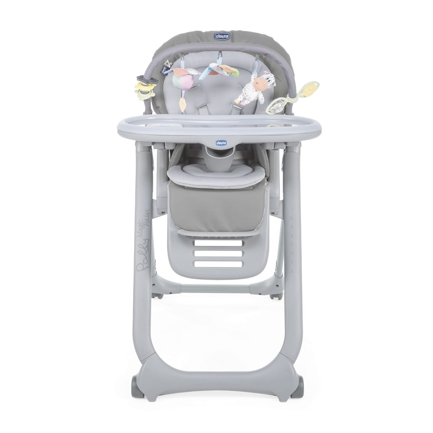 Scaun de masa Chicco Polly Magic Relax, Moonstone, 6luni+