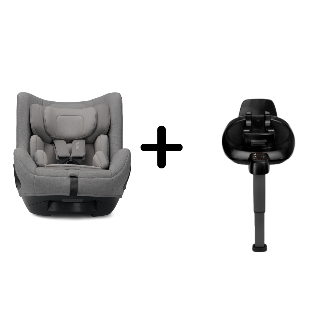 Scaun auto rotativ i-Size Nuna TODL Next Frost, 40-105 cm + Baza isofix Next